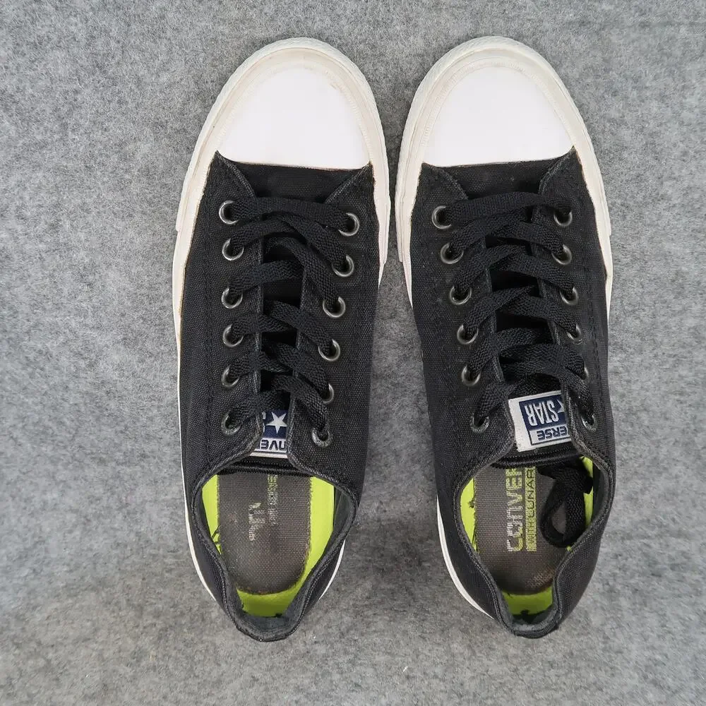Converse Shoes Kids 6 Sneakers Chuck Taylor II All Star Casual Canvas Black Low